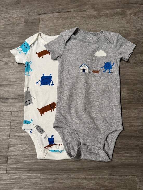 Carter's Other - Carters Dog/Monster Bodysuit Bundle